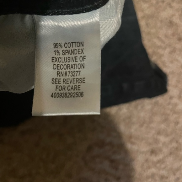 Elle dark wash jean shorts - Picture 5 of 6